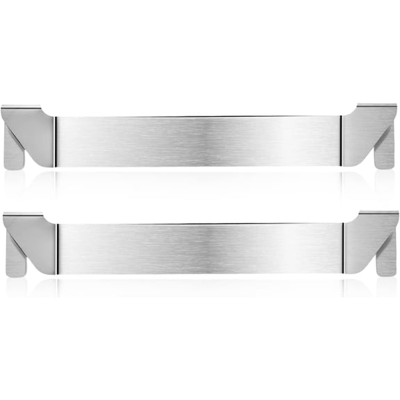 2 Pack Stainless Steel Griddle Spatula Stand,Bexikou Grill Barbecue Tool Rack Hold Rack Griddle Accessories Holder, Outdoor Camping Picnic BBQ Essentials