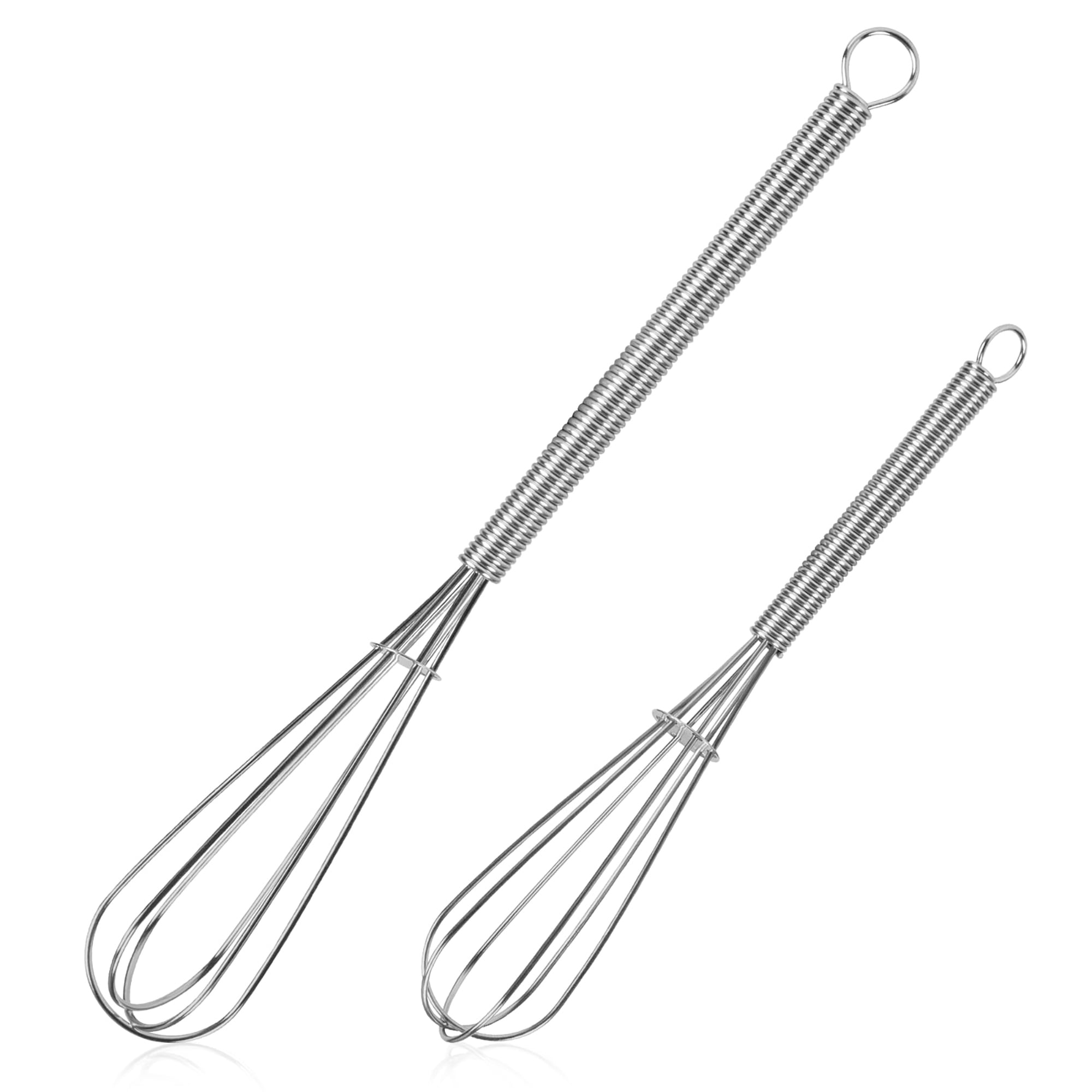 2-Pack Stainless Steel Mini Balloon Whisk Set (5