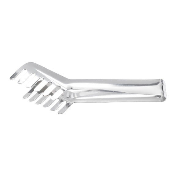 2 Pack Stainless Steel Pasta Tongs, 8.6" Ergonomic Spaghetti & Salad Serving Utensils, Dishwasher Safe Kitchen Tools for Grilling, Barbecue, Noodles, Bread & Daily Use