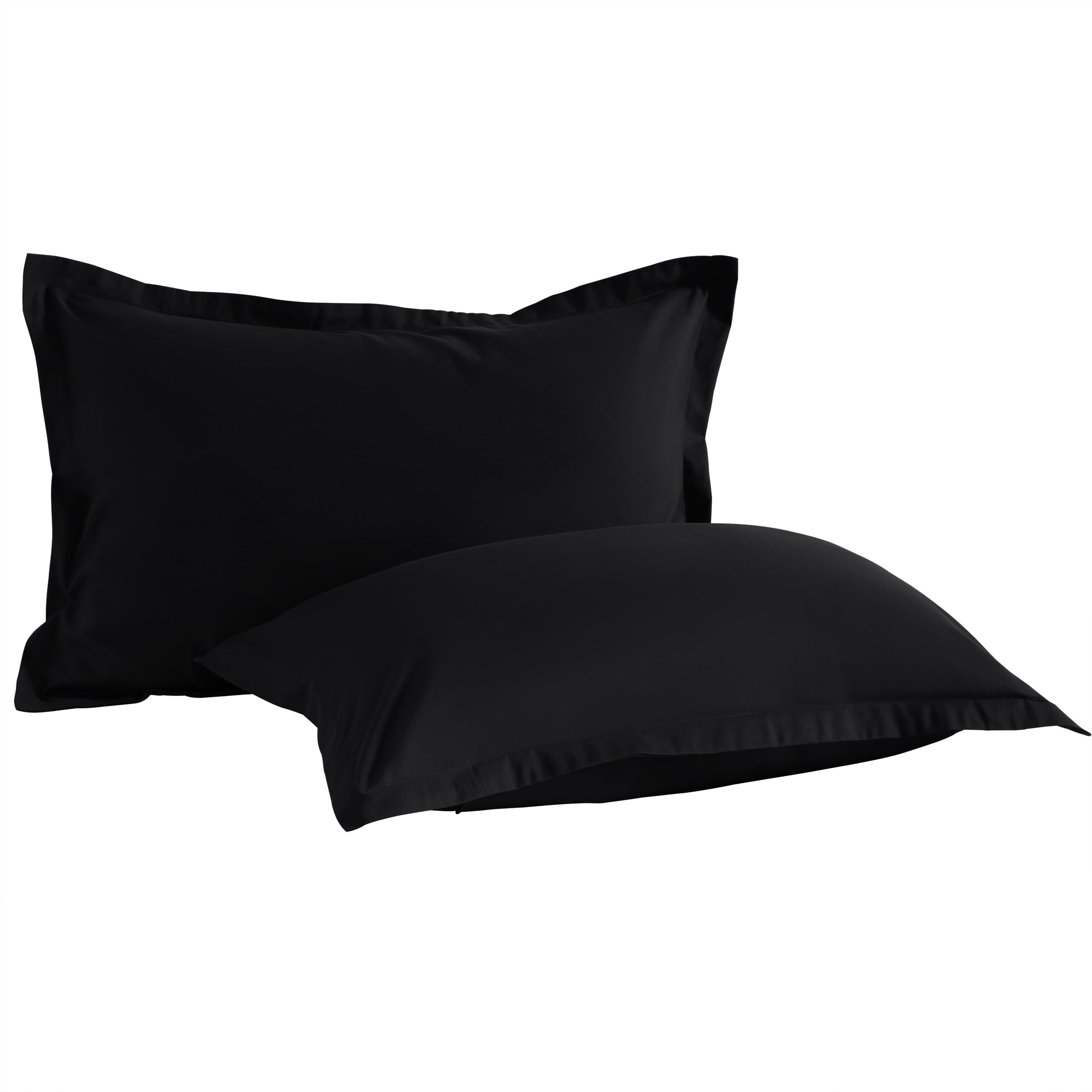 Standard Sham 2 Pack Standard Brushed Microfiber Pillow Shams with 2