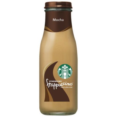2 Pack - Starbucks Frappuccino Coffee Drink Chilled Mocha 13.7 oz Package May Vary