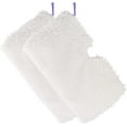 Shark Steam Mop Pads, 2 Pack Replacement Microfiber Cleaning Pads for