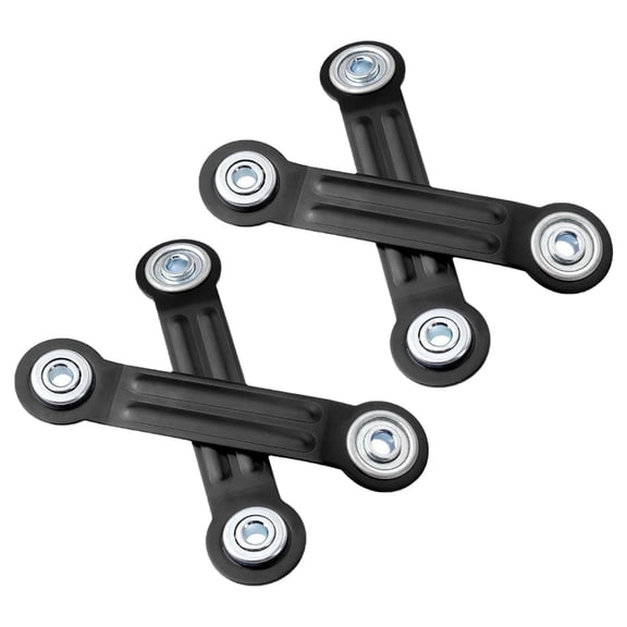 2 Pack Steel Gliders Bearing Arm Brackets For Long Time Use Furniture Support