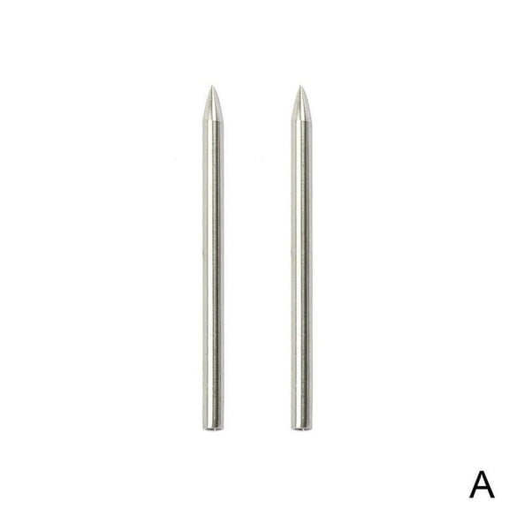 2-Pack Steel Paracord Needles For Lacing Shoes Boots And Necklaces 78mm