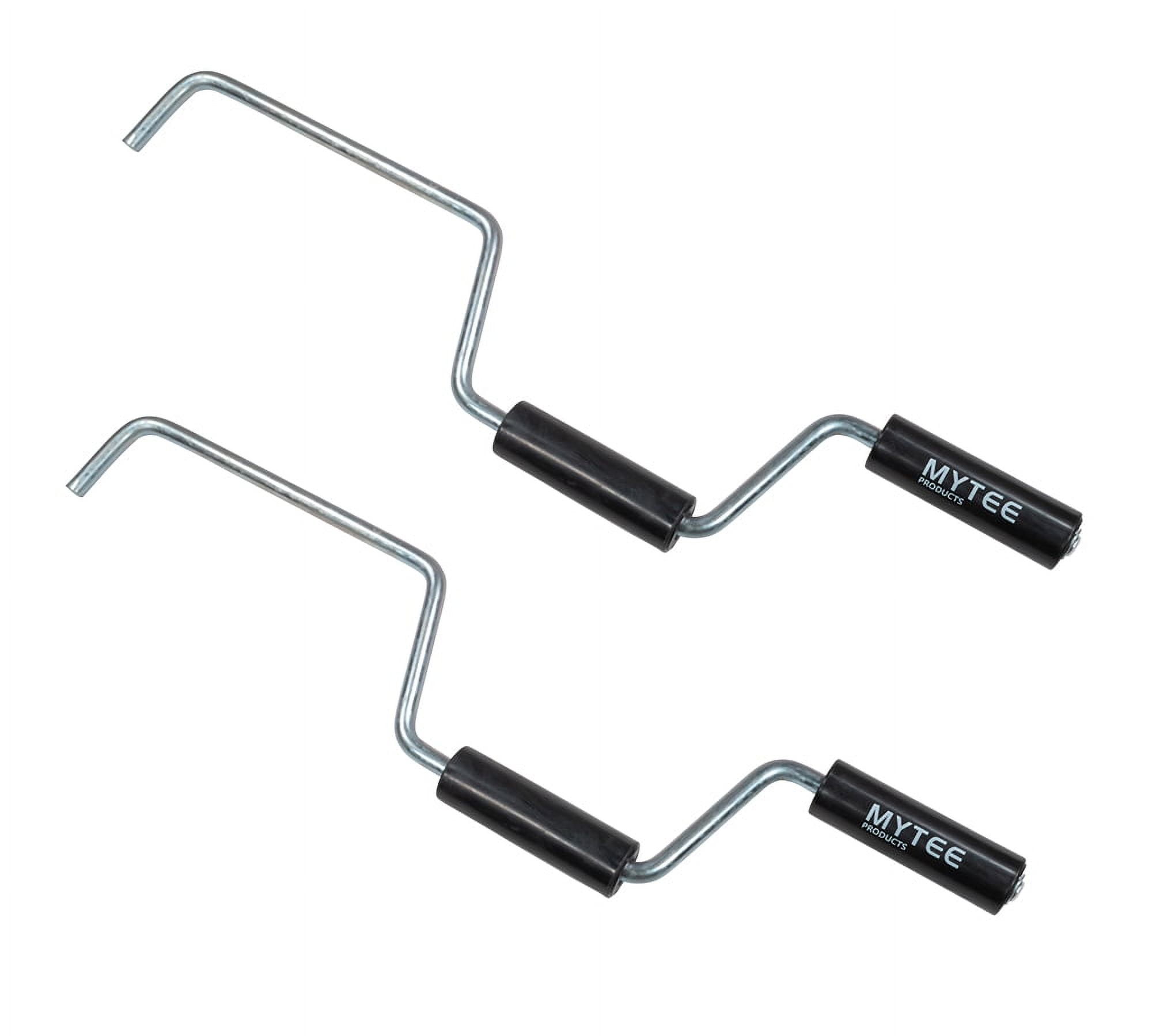 2 Pack Strap Winder for Flatbed Trailer Winches Black Quick Hand Strap Roller for Truckers