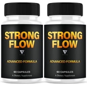 2 Pack Strong Flow Prostate Capsules, StrongFlow Max Formula 120 Capsules