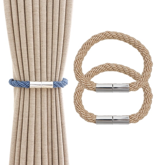 2 Pack Strong Magnetic Curtain Tiebacks Modern Simple Design Drape Tie ...