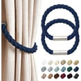 2 Pack Strong Curtain Tiebacks Modern Simple Style Drape Tie