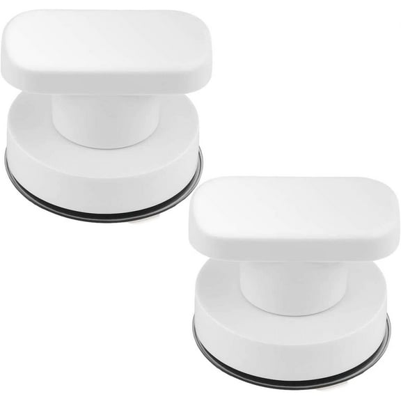 2 Pack Strong Suction Cup Drawer Glass Mirror Wall Tile Handle Bathroom Bathroom Door Handle Glass Door Handle Suction Handle