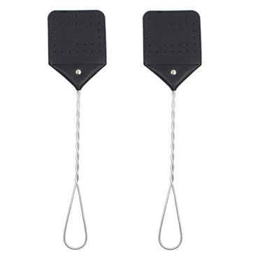 2 Pack Sturdy Leather Fly Swatter For Indoors - | Ubuy