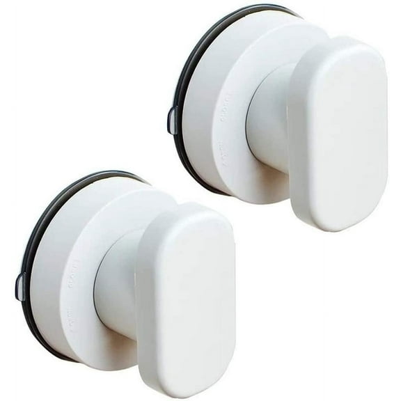 2 Pack Suction Cup Handles Drawer Glass Mirror Wall Tile Toilet Bathroom Door Pulls Glass Door