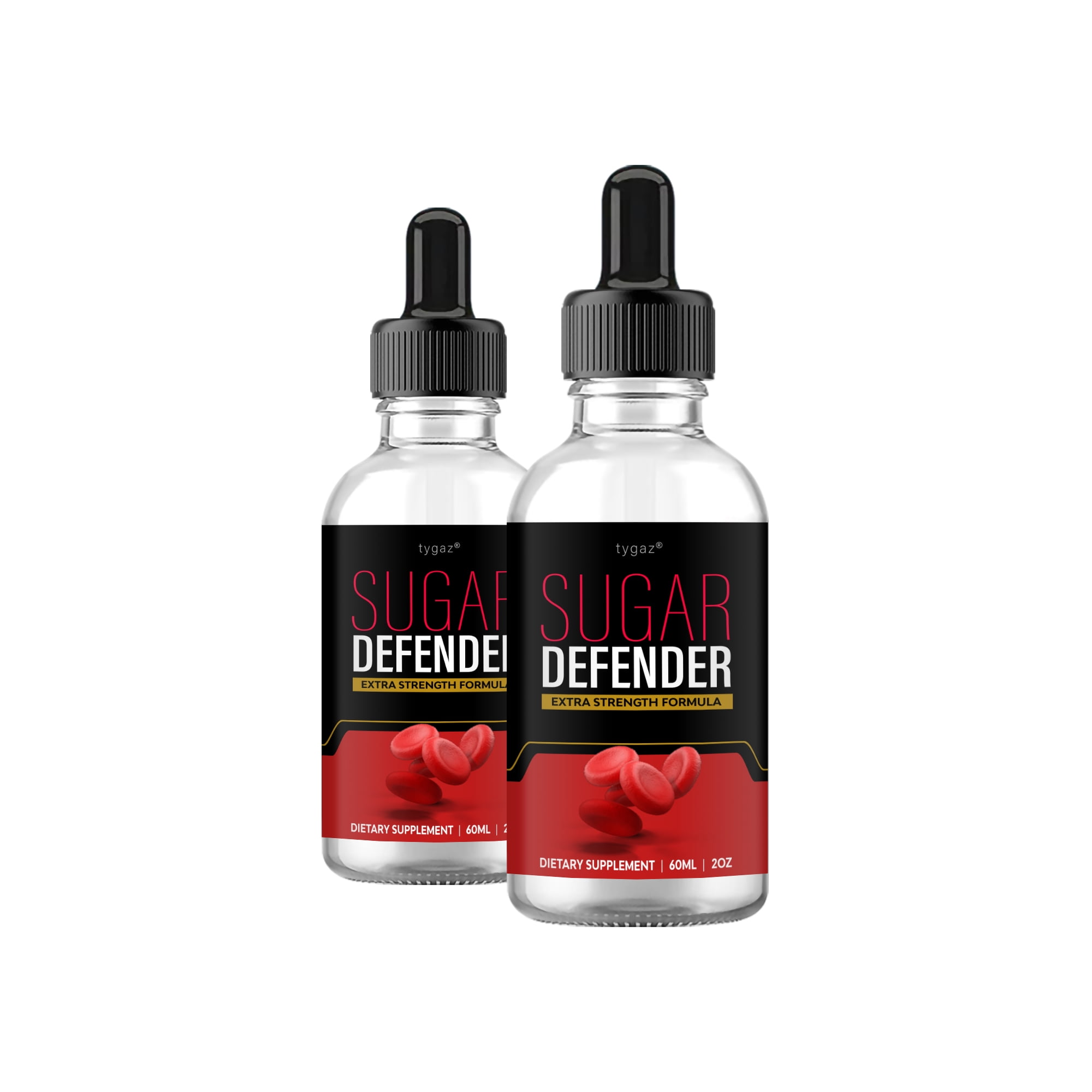(2 Pack) Sugar Defender Drops Sugar Defender Liquid Supplement Drops
