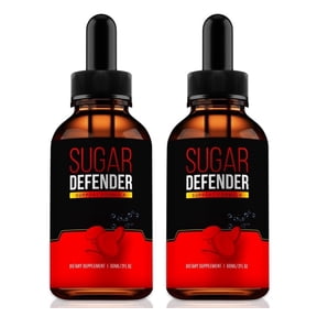 (2 Pack) Sugar Defender Drops, SugarDefender 24 Liquid Formula - Naturally Supports Healthy Circulation and Stable Levels, Official Review (60 Servings)