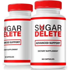 (2 Pack) Sugar Delete Capsules - Official Blood Support Formula, SugarDelete Blood Vessel Cleaner, Glyco Optimizer Pills, Supports Overall Health & Wellness, Sugar Delete Powder (120 Capsules)
