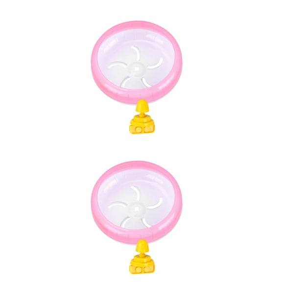 2 Pack Sugar Glider Wheel Hamster Exercise Machine Small Animal