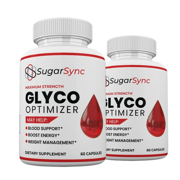 (2 Pack) Sugar Sync Glyco Optimizer, 120 Count