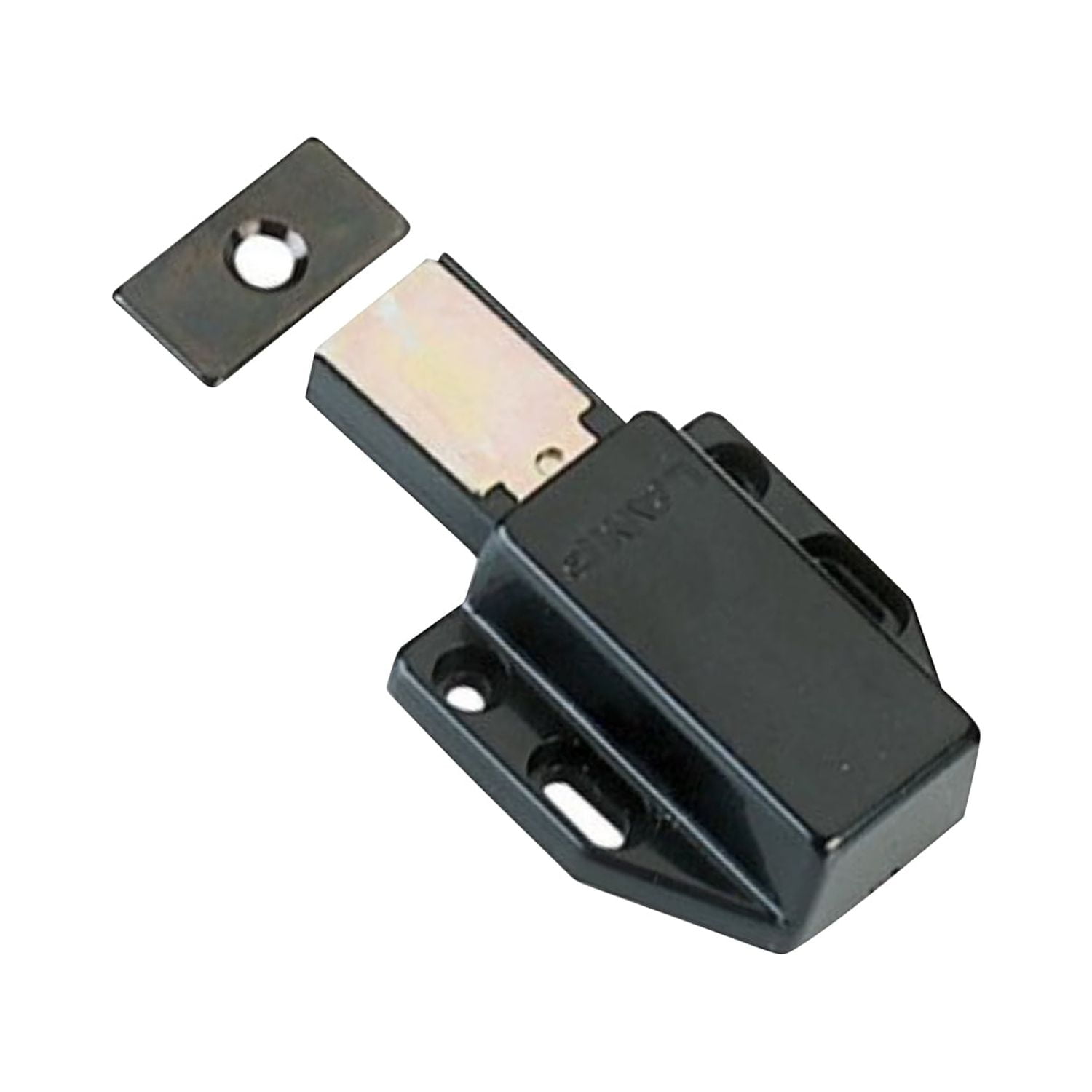 2 Pack Sugatsune LAMP Touch Latch Pushtoopen Catch, Black