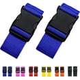 thumbnail image 1 of 2 Pack Suitcase Straps, Bright Color Adjustable Luggage Belts, TSA Approved, 1 of 6