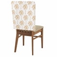 2 Pack Summer Palm Tree Chair Back Covers Coastal Beach Minimalist ...