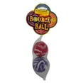 thumbnail image 1 of 2 Pack Super Bounce Balls Set, Classic Toy for Endless Fun, Bounce, Throw and Play for Hours, Ideal Party Favor, Stocking Stuffer or Fun Gift for Kids and Adults of All Ages, Red, Purple, 1 of 1