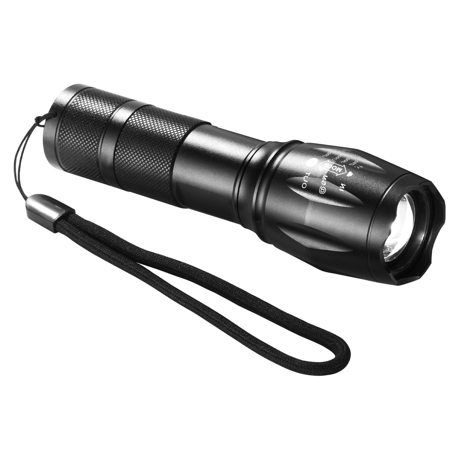 2-Pack Super Bright 2000 Lumens Flashlight, Adjustable Beam & 5 Modes, High Lumens Waterproof Flashlights for Survival