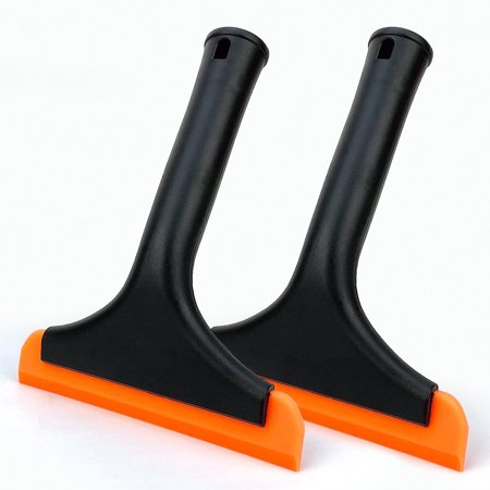 2 Pack Super Flexible Silicone Squeegee, Auto Water , Water Wiper, Shower Squeegee, For Car Windshield, Window, Mirror, Glass Door