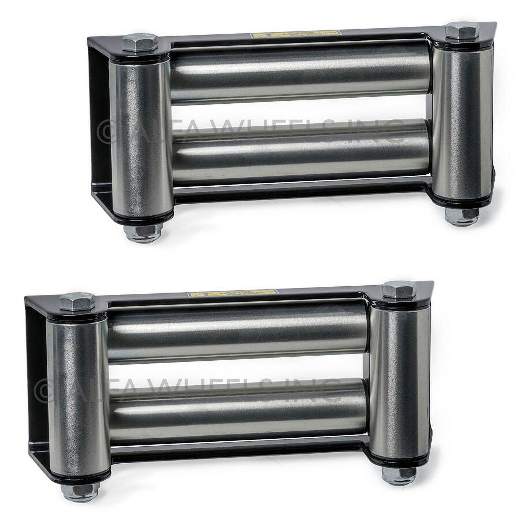 HiGear Heavy Duty 4-Way Roller Fairlead For Winch - Fits 8000 To 17,500 LB Winches, 10\" Bolt Pattern - View #7