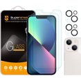 thumbnail image 1 of Supershieldz Anti Glare (Matte) Tempered Glass Screen Protector Designed for Apple iPhone 13 (6.1 inch) + Camera Lens, Anti Scratch, Bubble Free (2 Pack), 1 of 5