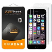 (2 Pack) Supershieldz Designed for iPhone 8 Plus / iPhone 7 Plus Tempered Glass Screen Protector, Anti-Scratch, Bubble Free