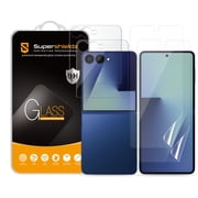 2 Pack Supershieldz Designed for Samsung Galaxy Z Flip 8/ Z Flip 7 Screen Protector 2 Tempered Glass Front Screen and 2 TPU Main Screen Anti Scratch, Bubble Free