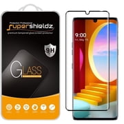 Supershieldz Designed for LG Velvet / Velvet 5G UW Tempered Glass Screen Protector, 3D Curved Glass, Anti Scratch, Bubble Free Black 2 Pack