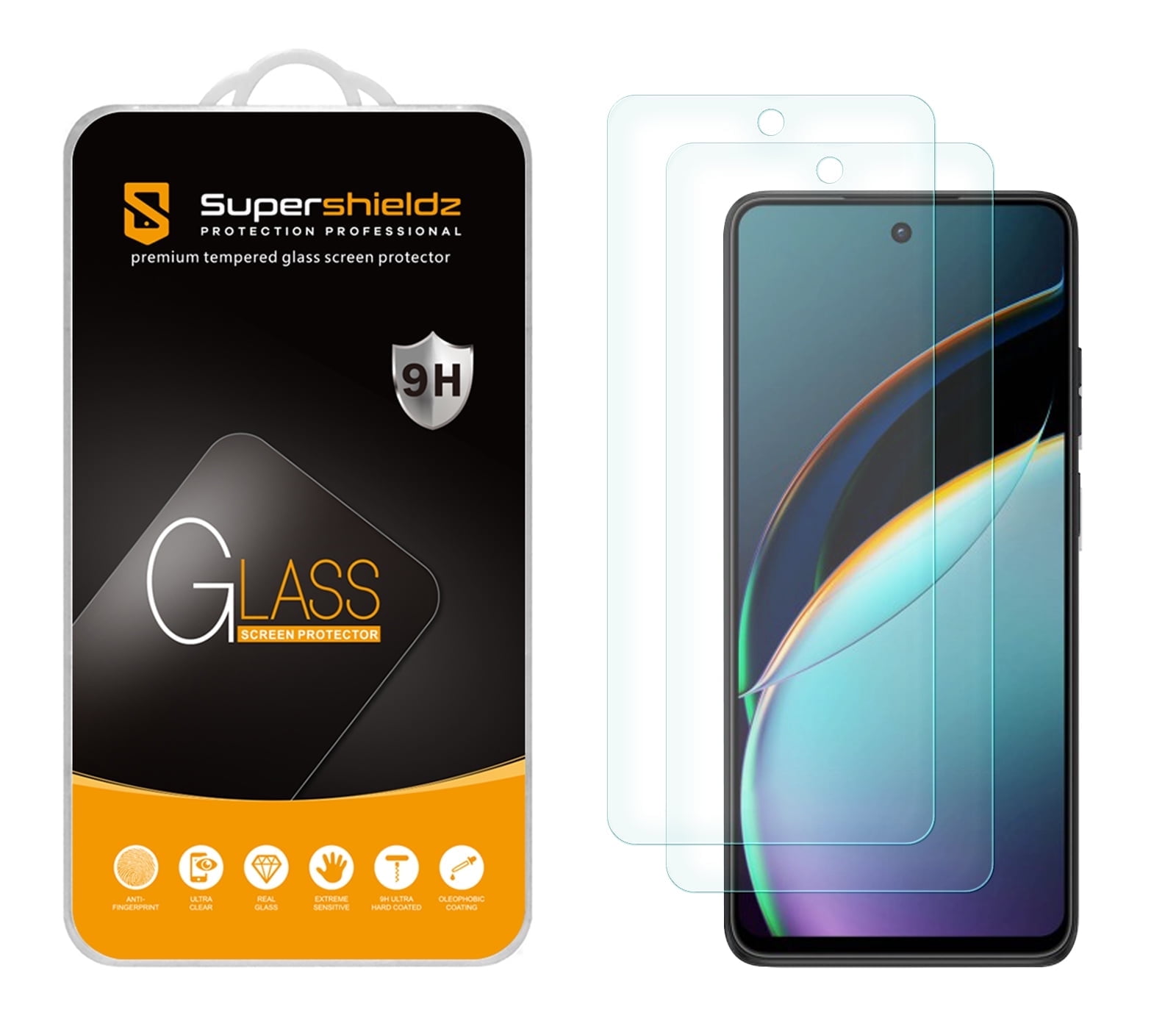 2x Pellicola Protettiva per Motorola Moto G54 Protezione Vetro