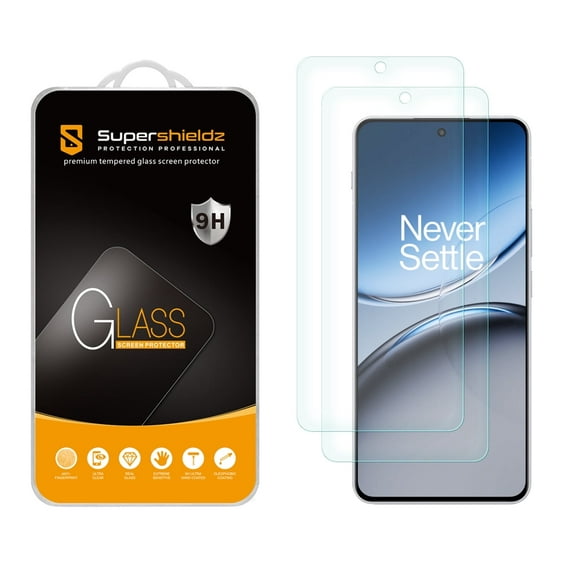 (2 Pack) Supershieldz Designed for OnePlus (Nord 4) Tempered Glass Screen Protector, Anti Scratch, Bubble Free