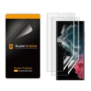 (2 Pack) Supershieldz Designed for Samsung Galaxy S22 Ultra 5G Screen Protector, (Full Coverage) High Definition Clear Shield (TPU)