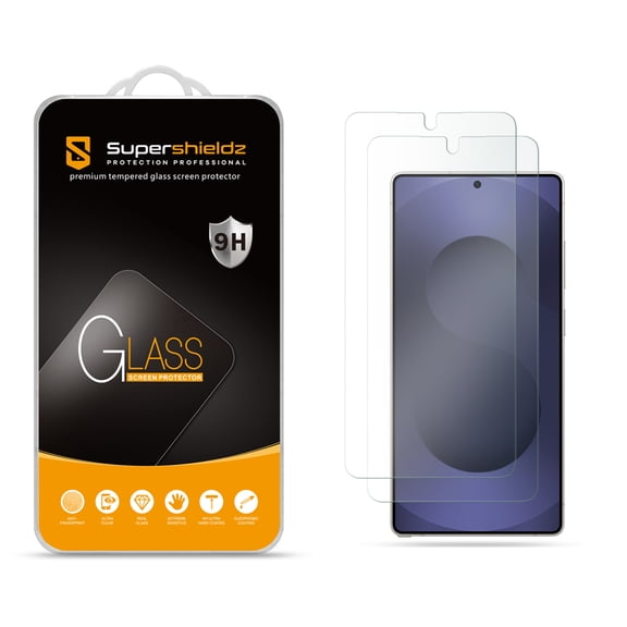 (2 Pack) Supershieldz Designed for Samsung (Galaxy S26 Ultra) Tempered Glass Screen Protector, Anti Scratch, Bubble Free