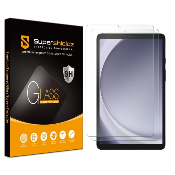 (2 Pack) Supershieldz Designed for Samsung Galaxy Tab A9 (8.7 inch) Tempered Glass Screen Protector, Anti Scratch, Bubble Free