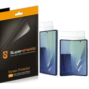 (2 Pack) Supershieldz Designed for Samsung Galaxy Z Fold 7 (2 Main Screen and 2 Front Screen) Screen Protector, High Definition Clear Shield (TPU)