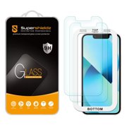 (2 Pack) Supershieldz Designed for iPhone 13 Mini (5.4 inch) Tempered Glass Screen Protector with (Easy Installation Tray) Anti Scratch, Bubble Free