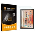 thumbnail image 1 of [2-Pack] Supershieldz for Fire HD 10 / 10 Plus/ Fire HD 10 Kids / Fire HD 10 Kids Pro Tablet 10.1 inch (11th Generation, 2021 Release) Tempered Glass Screen Protector, Anti-Scratch, Bubble Free, 1 of 5