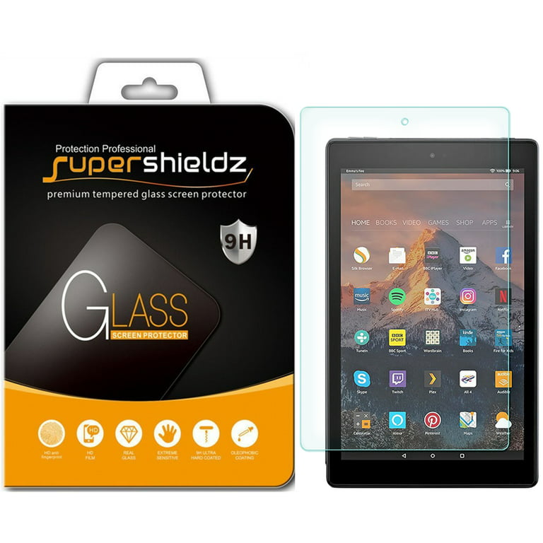 1-Pack] Supershieldz for Kindle Paperwhite 3 Tempered Glass Screen Protector,  Anti-Scratch, Anti-Fingerprint, Bubble Free - Supershieldz