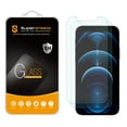 thumbnail image 1 of (2 Pack) Supershieldz Designed for iPhone 12 / iPhone 12 Pro (6.1 inch) Tempered Glass Screen Protector, Anti-Scratch, Anti-Fingerprint, Bubble Free, 1 of 5