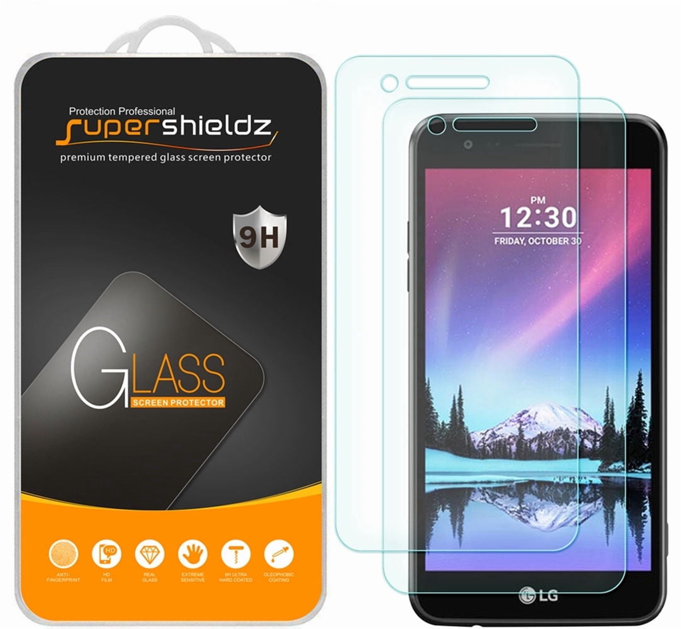 [2-Pack] Supershieldz for LG Phoenix 3 Tempered Glass Screen Protector ...