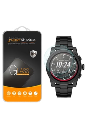 [2-Pack] Supershieldz for Michael Kors Access Grayson Smartwatch (Gen 2) Tempered Glass Screen Protector, Anti-Scratch, Anti-Fingerprint, Bubble Free
