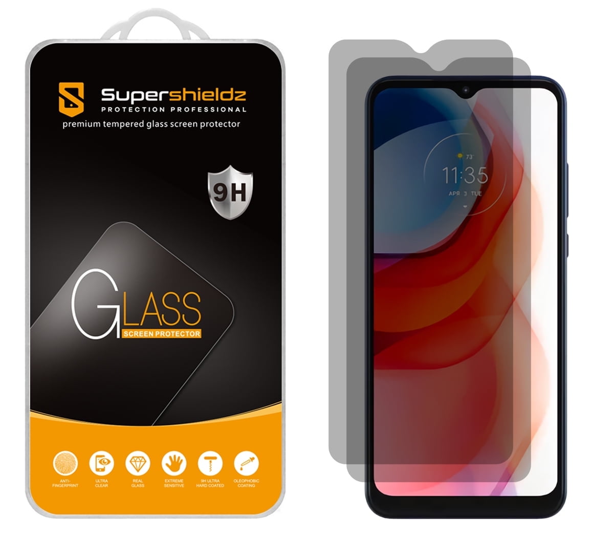 スクリーンプロテクター Motorola Amazon.com: Supershieldz (2 Pack) Designed for Motorola Razr