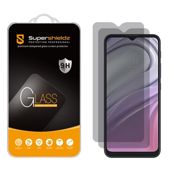 [2-Pack] Supershieldz for Motorola Moto G Pure (2021) Privacy Anti-Spy Tempered Glass Screen Protector, Anti-Scratch, Bubble Free