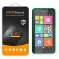 thumbnail image 1 of [2-Pack] Supershieldz for Nokia Lumia 635 / 630 Tempered Glass Screen Protector, Anti-Scratch, Anti-Fingerprint, Bubble Free, 1 of 4