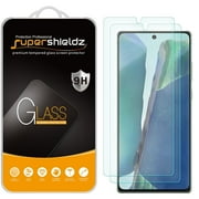 [2-Pack] Supershieldz for Samsung Galaxy Note 20 5G Tempered Glass Screen Protector, Anti-Scratch, Anti-Fingerprint, Bubble Free