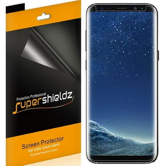 [2-Pack] Supershieldz for Samsung Galaxy S8 Plus / S8+ Screen Protector, [Case Friendly] Supershieldz for High Definition Clear Shield