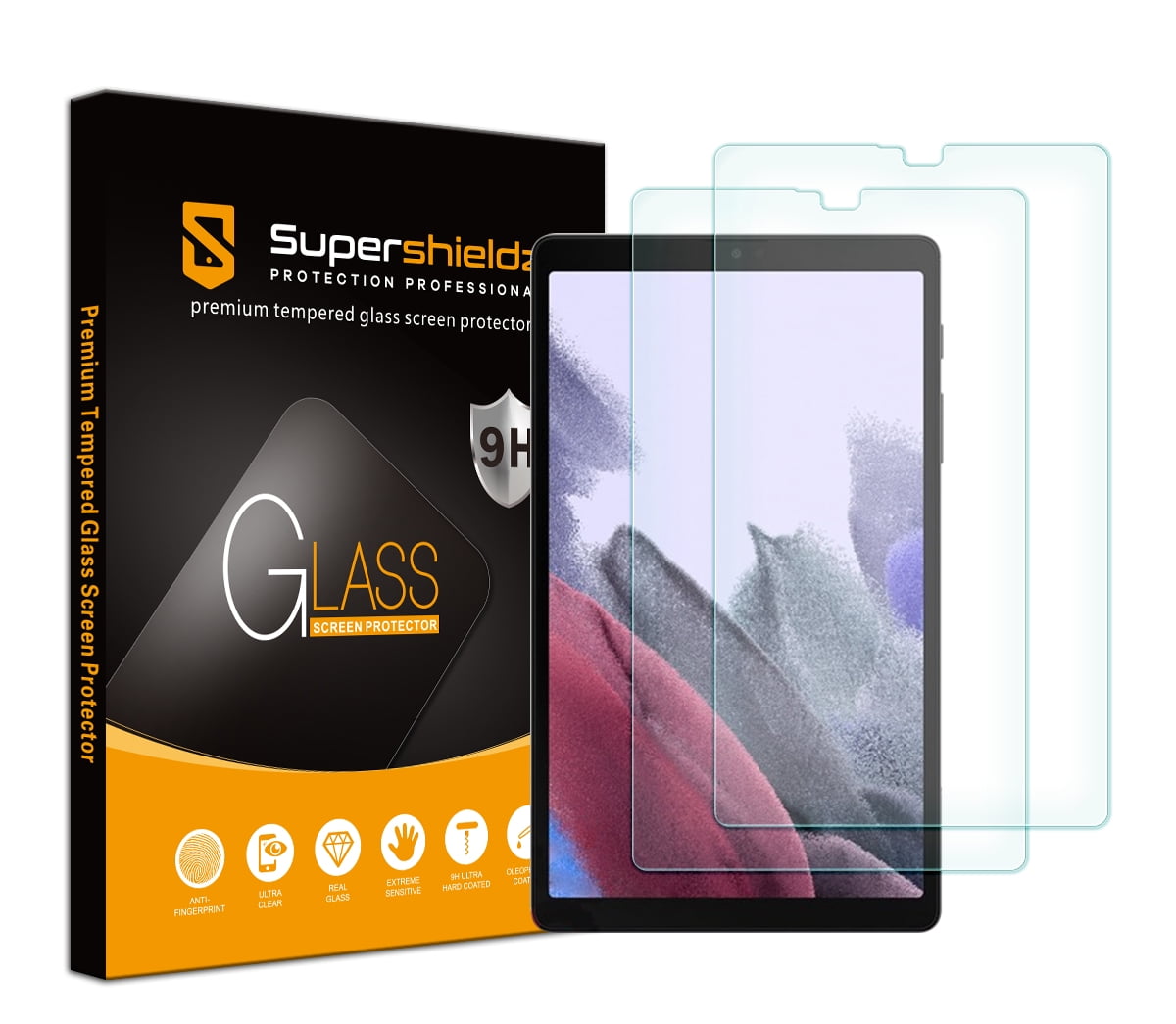 Supershieldz [2Pack] for Galaxy Tab A7 Lite (8.7') Glass Screen