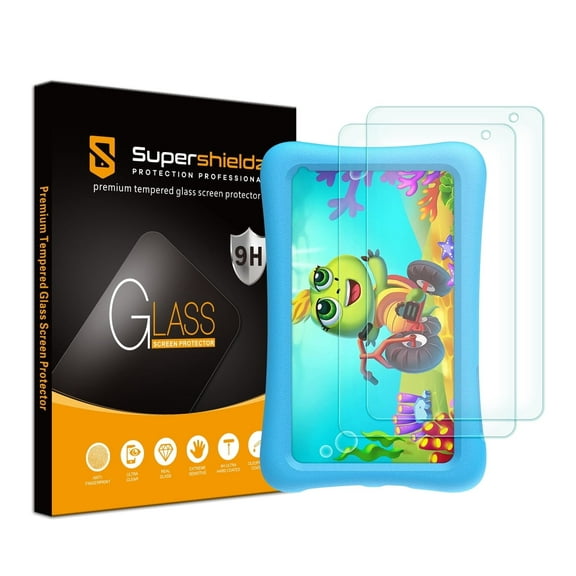 [2-Pack] Supershieldz for Vankyo Matrixpad Z1 Kids Tablet 7 inch Tempered Glass Screen Protector, Anti-Scratch, Anti-Fingerprint, Bubble Free
